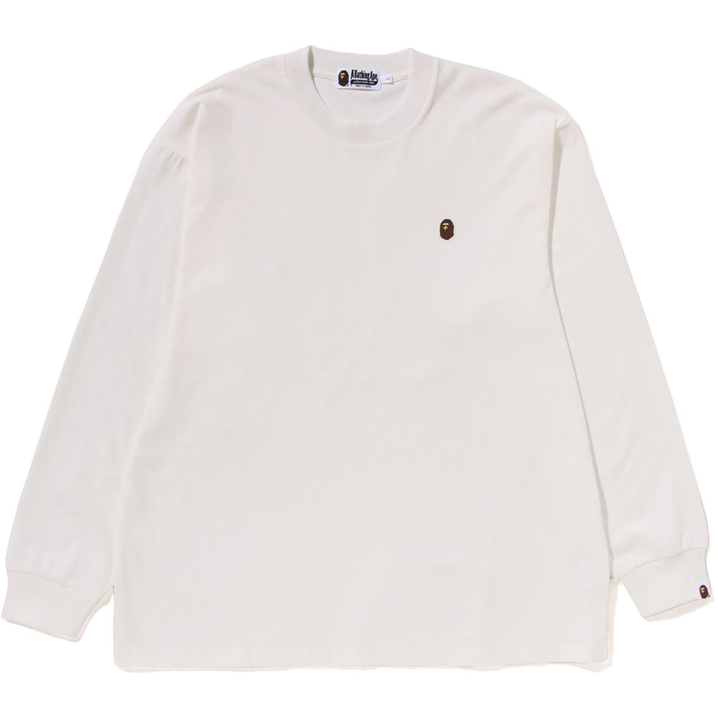 APE HEAD ONE POINT L/S TEE MENS