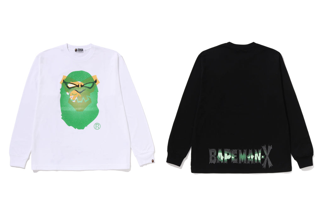 BAPEMAN-X LS TEE MENS