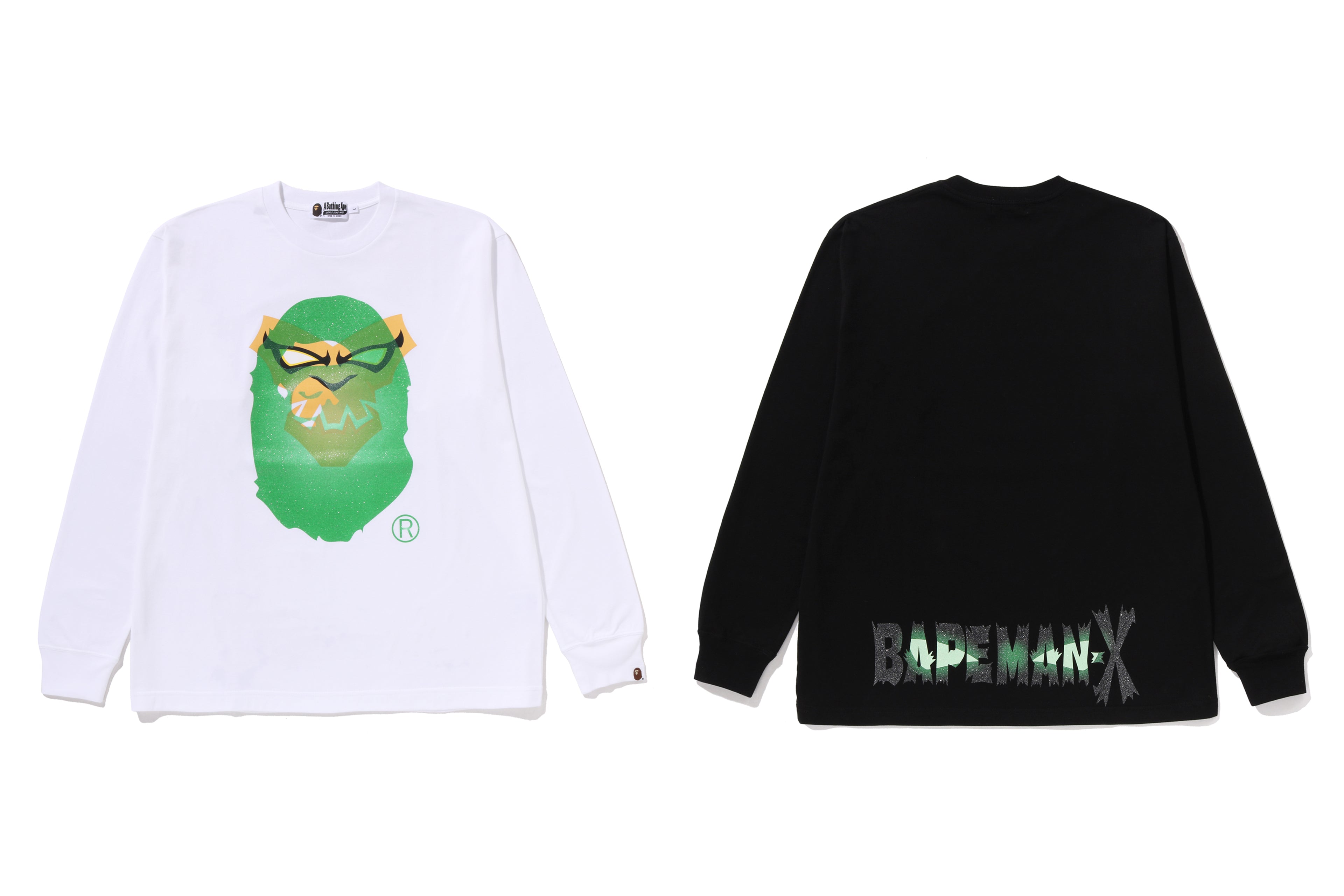 BAPEMAN-X LS TEE MENS