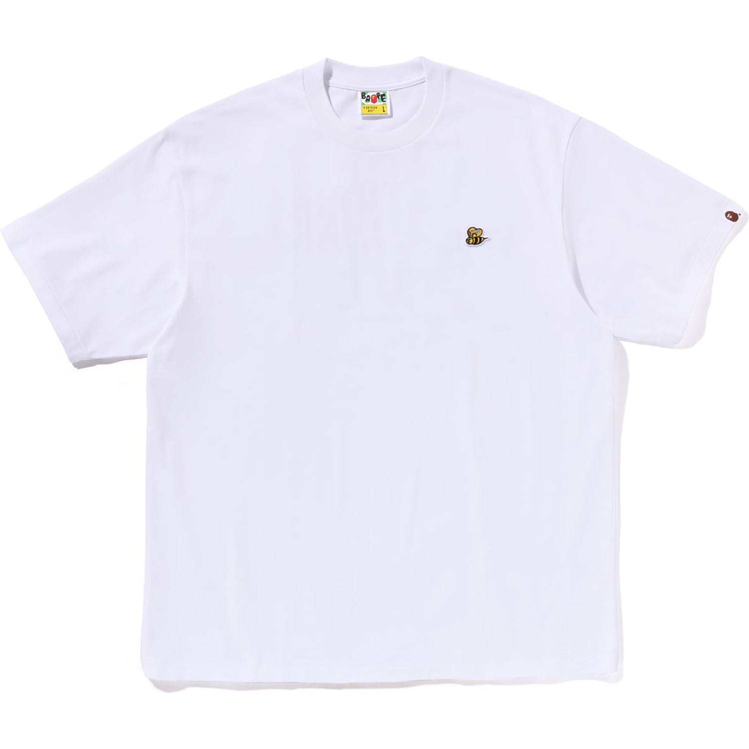 BAPE CHECK BUSY WORKS TEE MENS