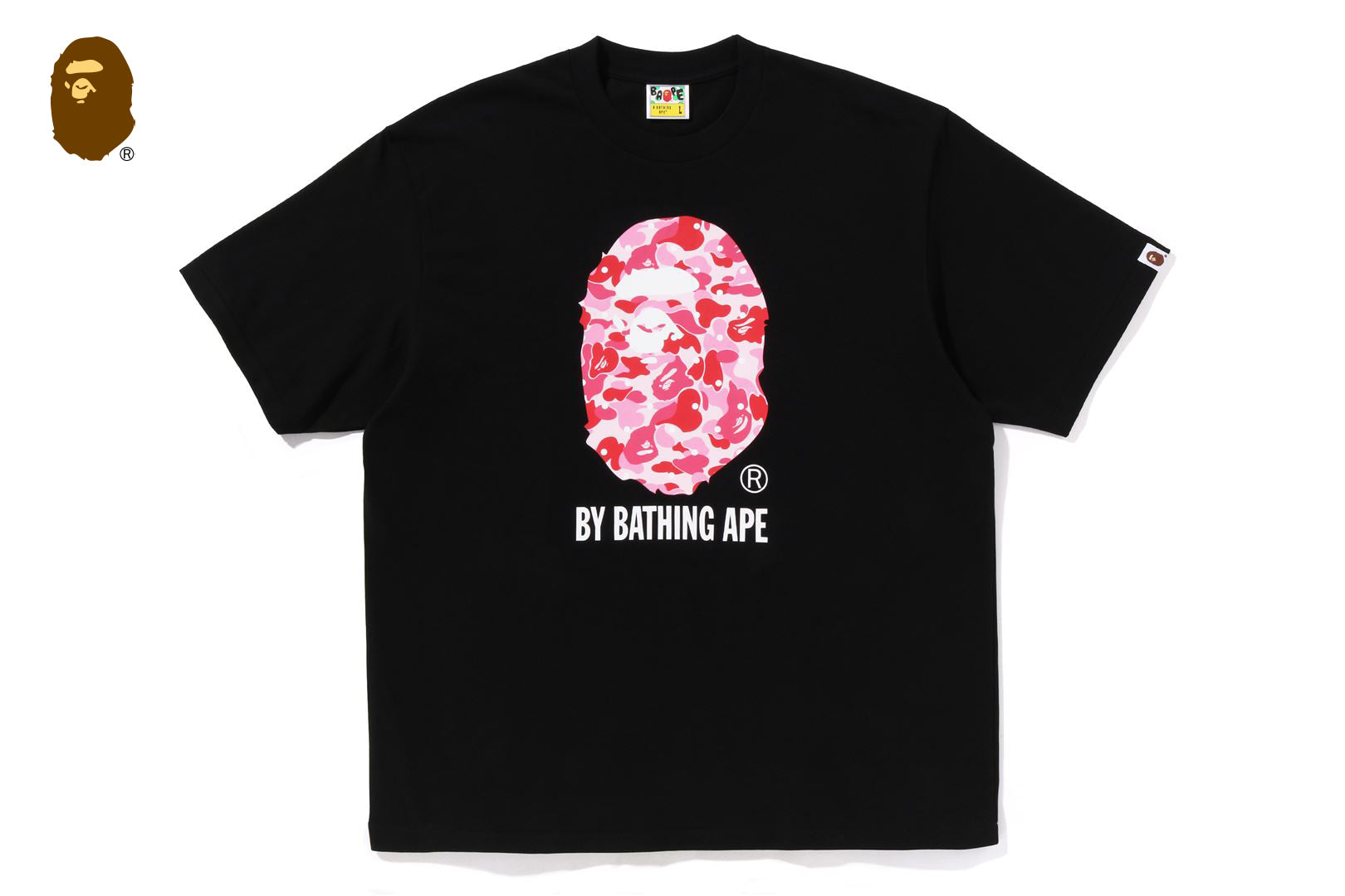 ABC DOT CAMO BY BATHING APE RELAXED FIT TEE MENS