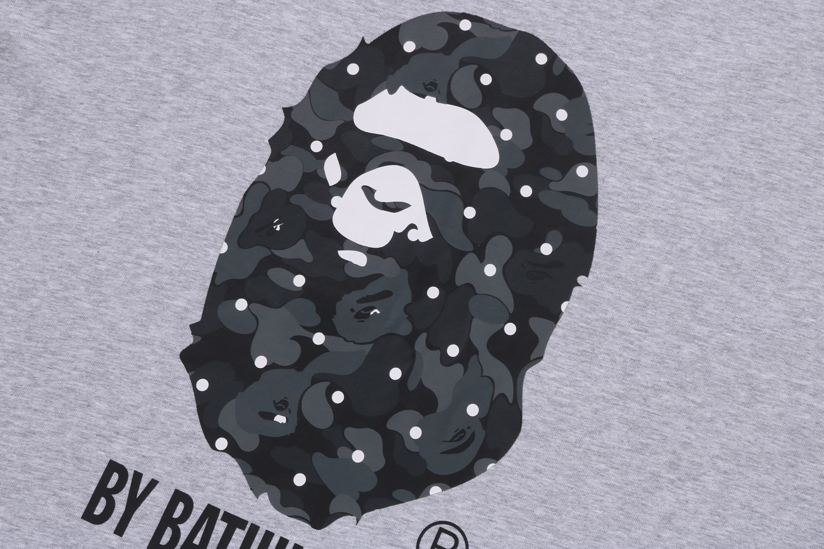 ABC DOT CAMO BY BATHING APE RELAXED FIT TEE MENS
