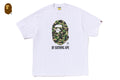 ABC DOT CAMO BY BATHING APE RELAXED FIT TEE MENS