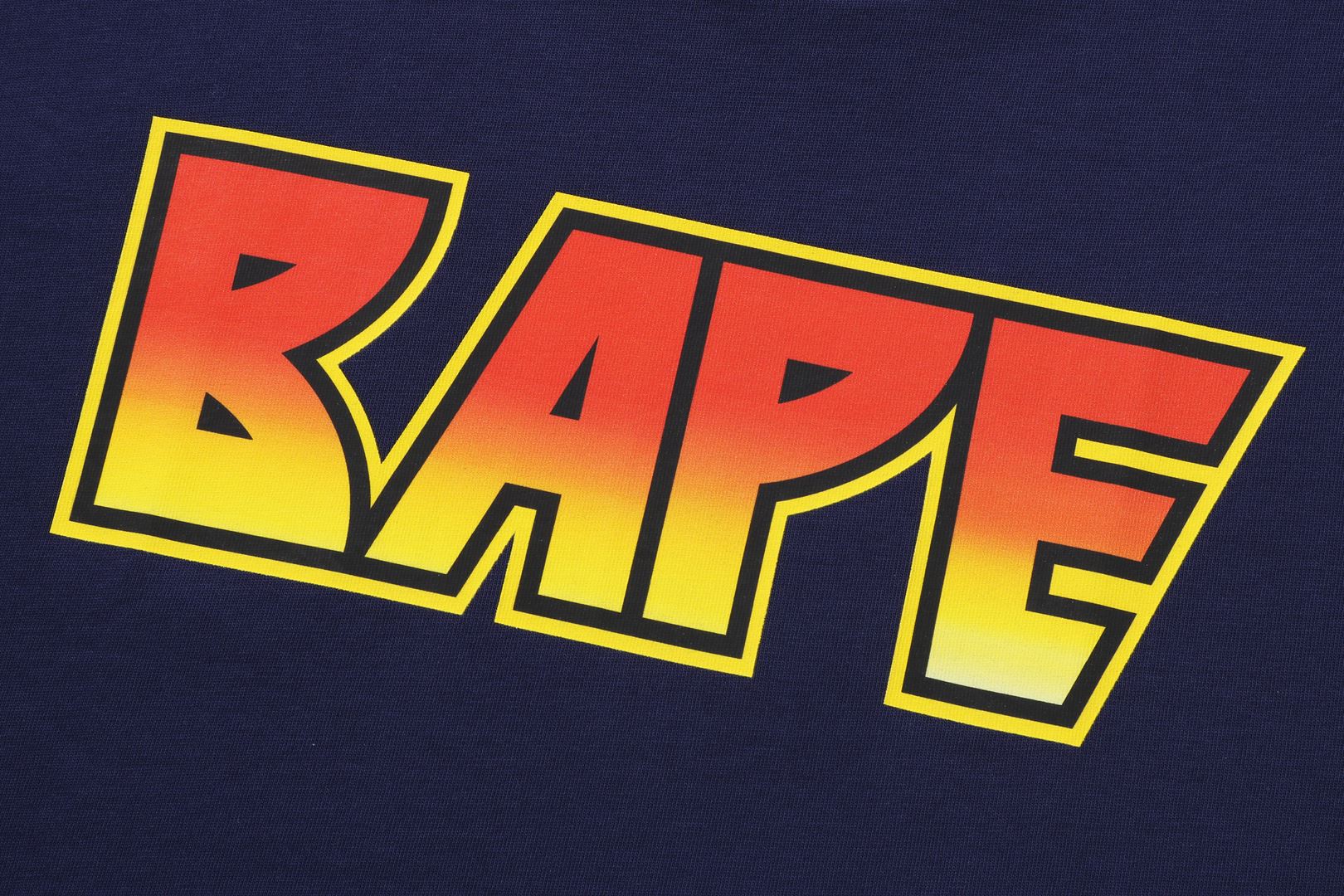 BAPE KISS LOGO TEE MENS