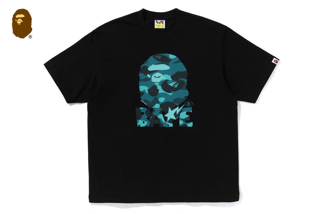 COLOR CAMO BAPE RELAXED FIT TEE MENS