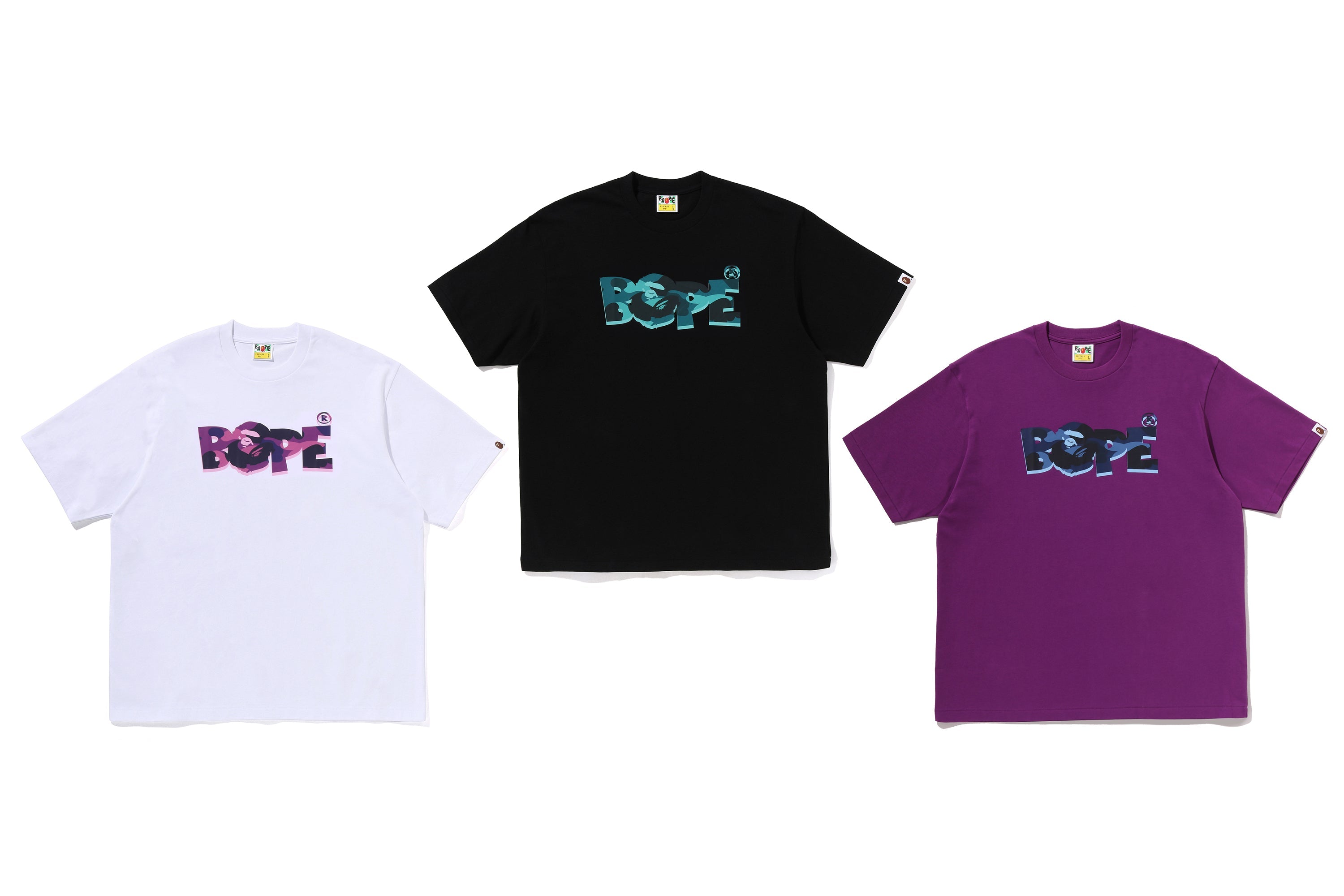 COLOR CAMO COLLEGE RELAXED FIT TEE MENS