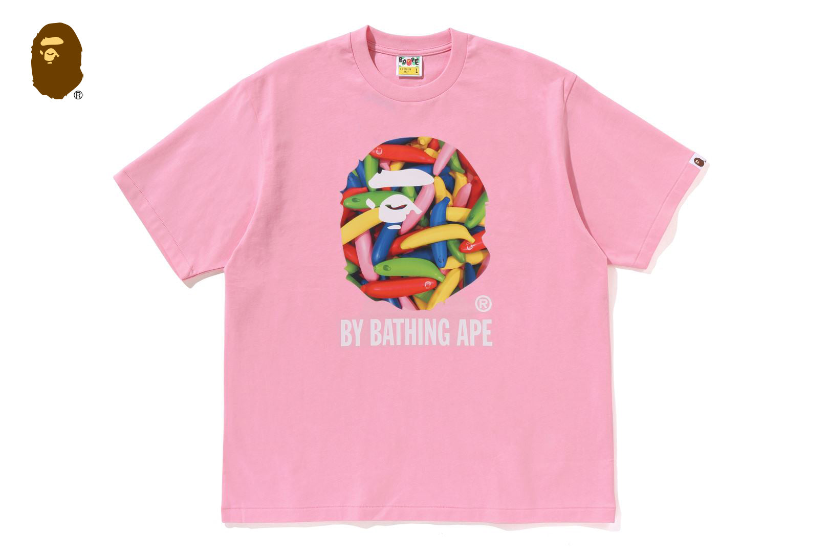 BANANA BY BATHING APE RELAXED FIT TEE MENS