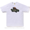 BAPE X MEDICOM TOY - ABC CAMO BE@R MILO ON BAPE TEE MENS