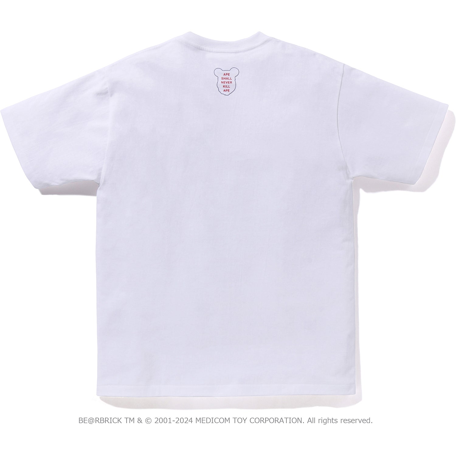 BAPE X MEDICOM TOY - ABC CAMO BE@R MILO ON BAPE TEE MENS