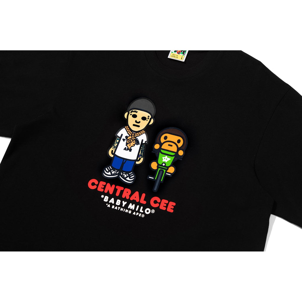 BAPE X ADIDAS - MILO COLLEGIATE TEE MENS