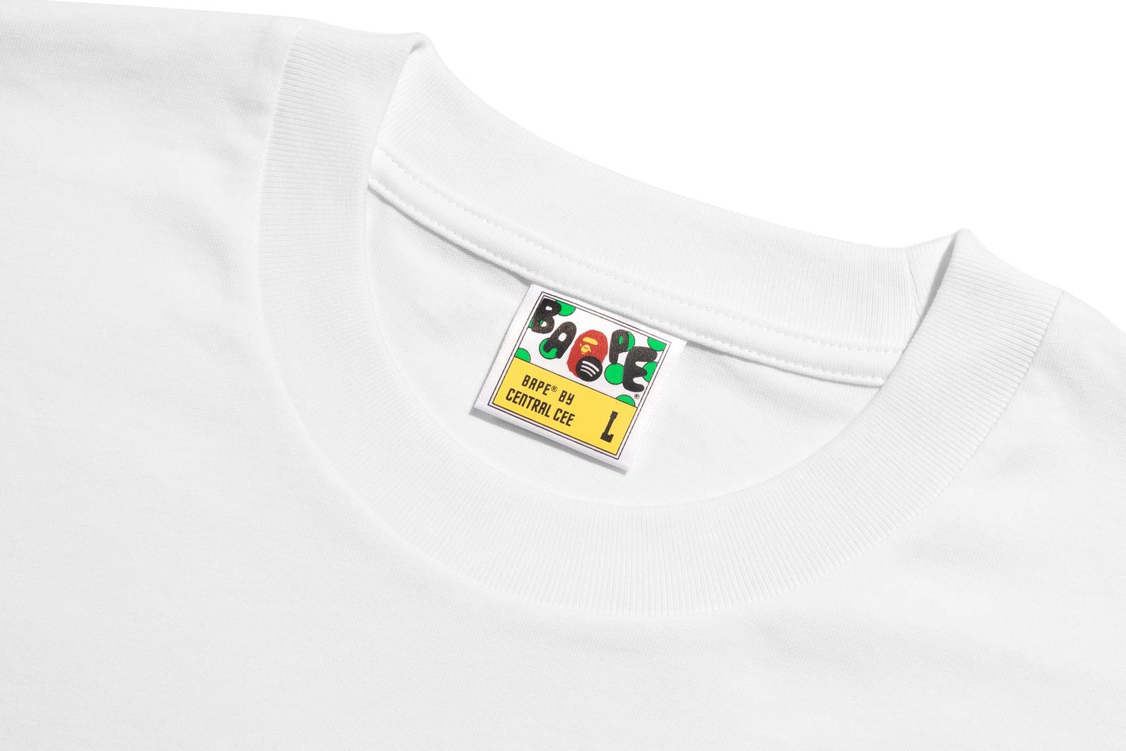 BAPE X ADIDAS - MILO COLLEGIATE TEE MENS