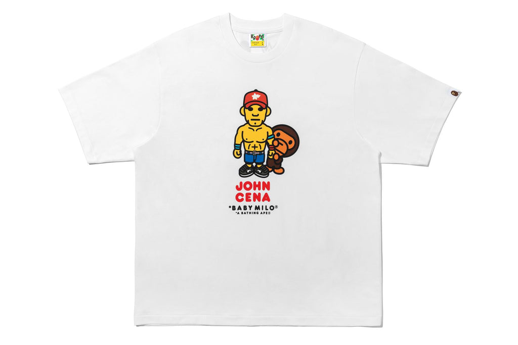 BAPE X WWE JOHN CENA BABY MILO RELAXED FIT TEE MENS