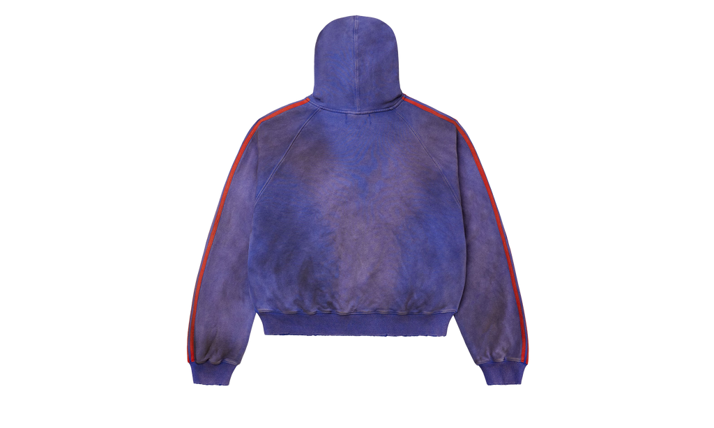 Twisted 6 Stripe Bee Hoodie "Blue / Red" ZJD5BSW7