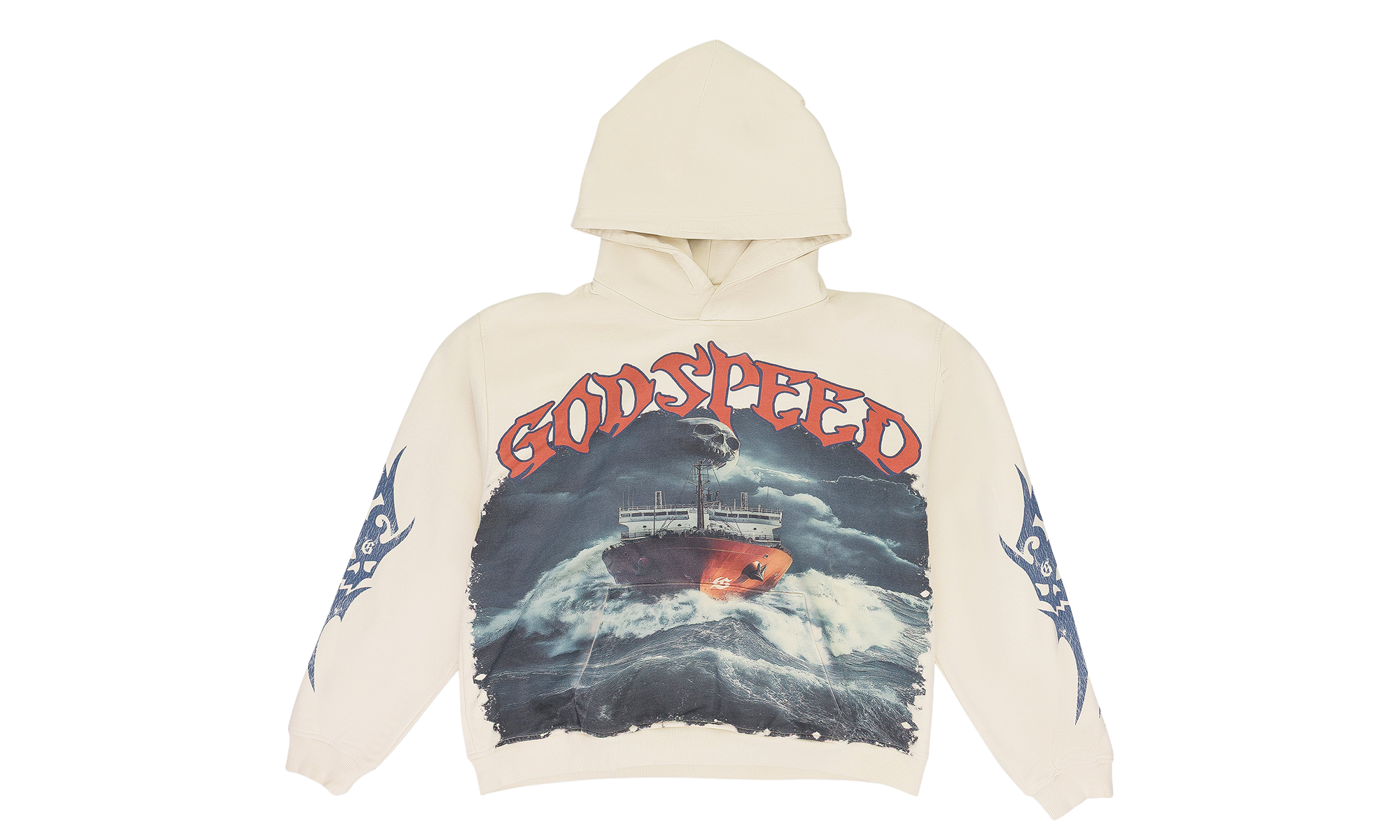 Seasick Hoodie "White" GDS-MHDS-0008