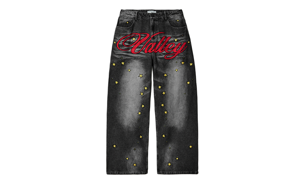 Cosmo Denim Pants "Black" VAL100