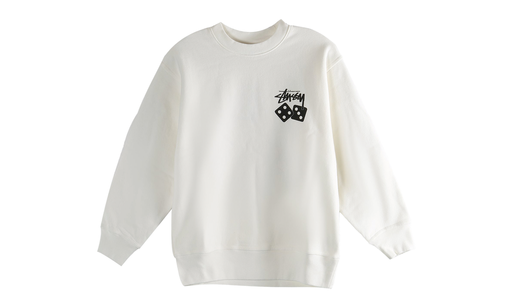 Dice Pig Dyed Crew Sweatshirt "NATURAL" 1915077 NATL