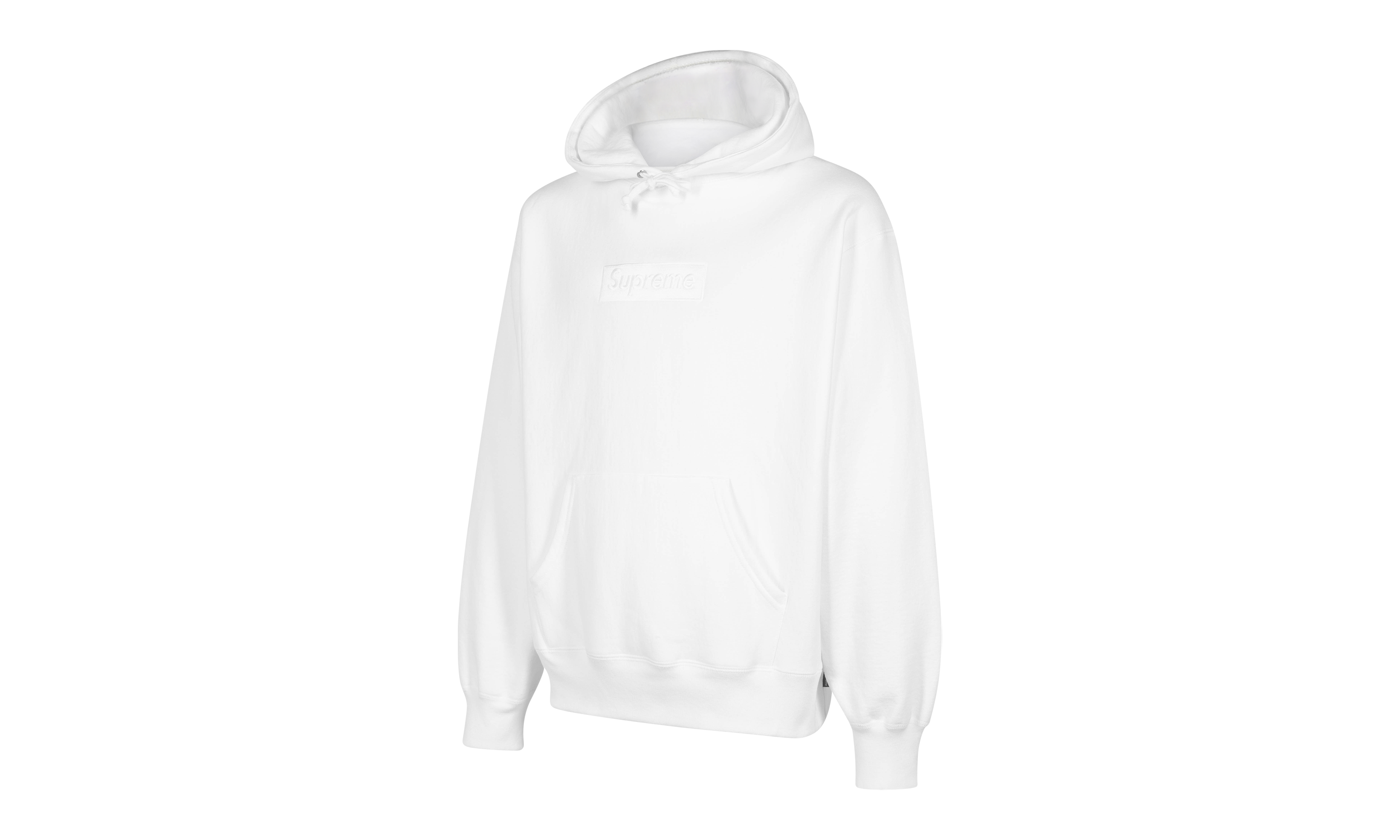 Box Logo Hoodie "FW23 - White" SU100157