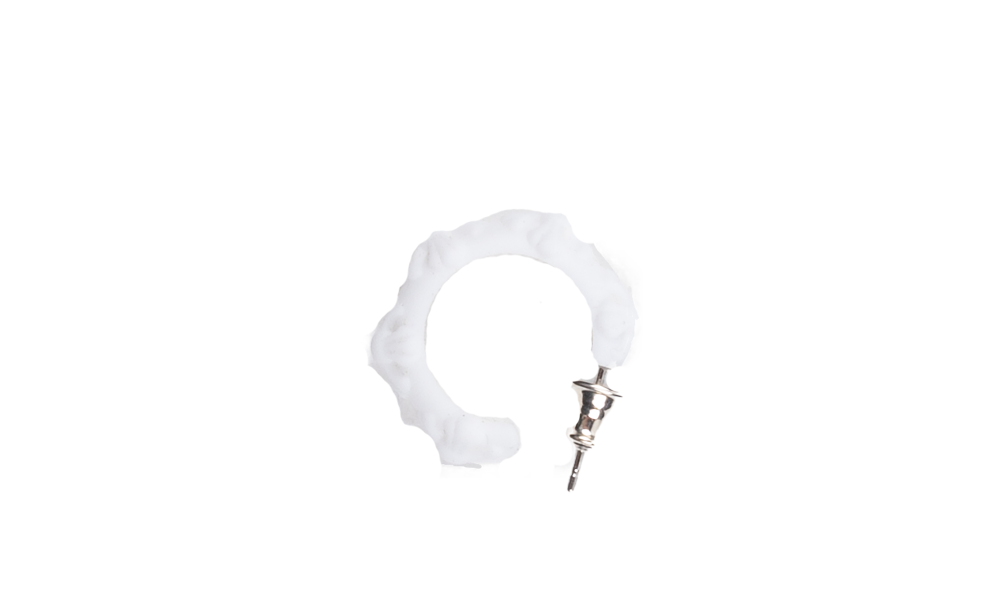 CH Cross SINGLE Hoop "White" CHRM0497