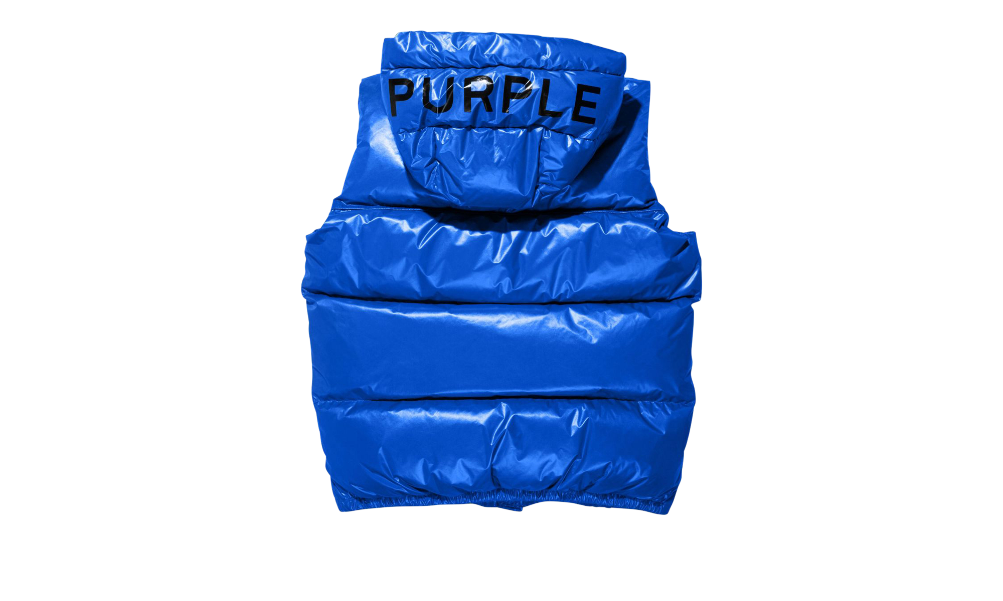 NYLON PUFFER VEST "Blue" P623 PBLV423
