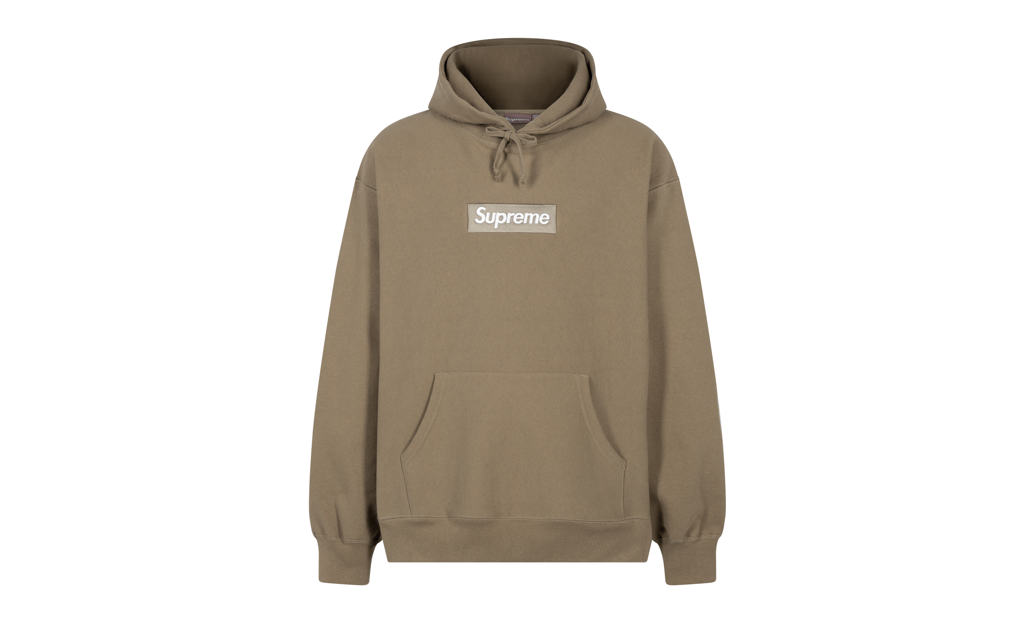 Box Logo Hoodie "FW23- Dark Sand" SU100153