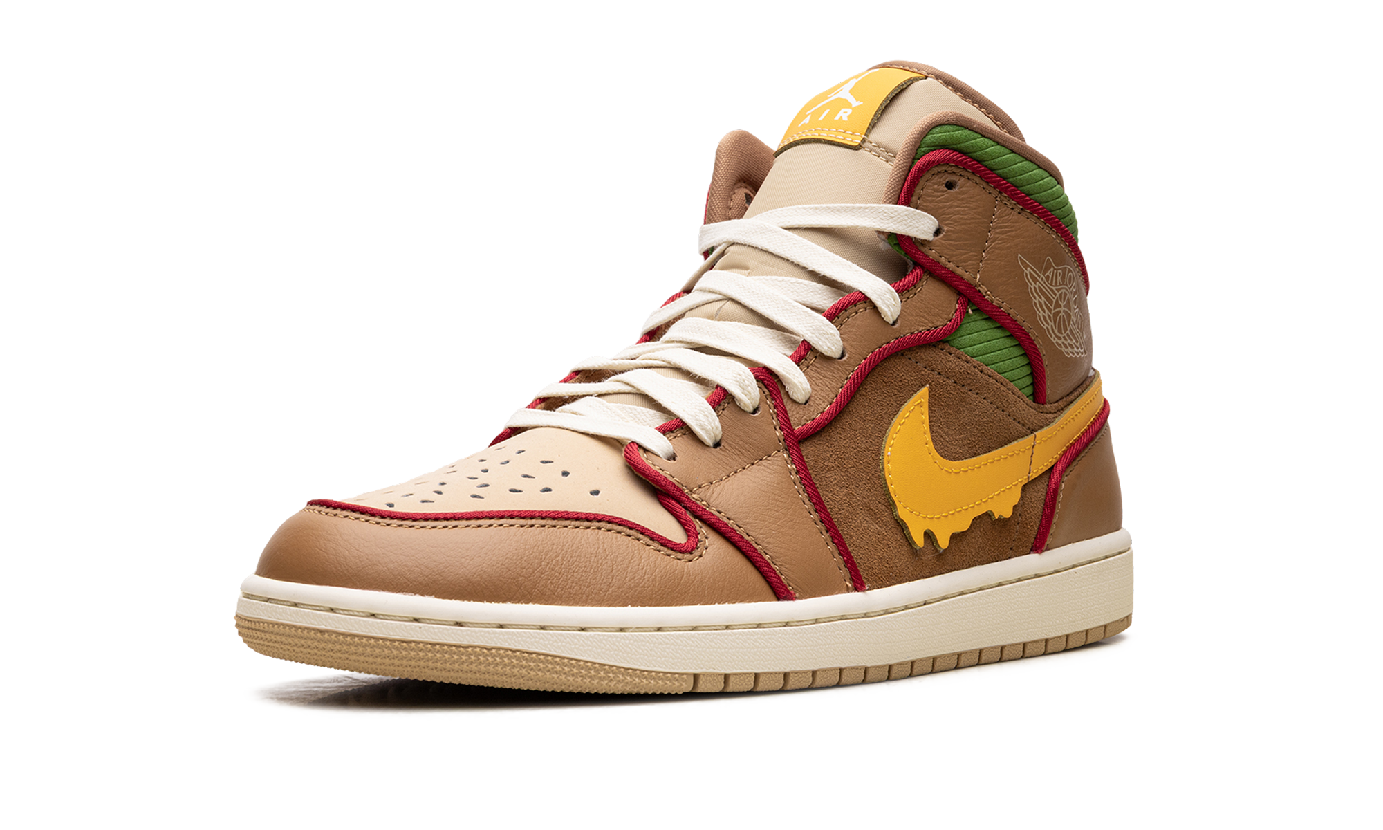 Air Jordan 1 Mid SE "Cheeseburger" HF4830 600