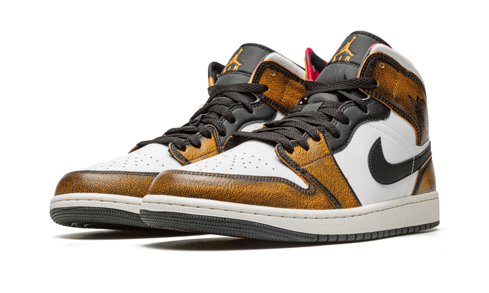 Air Jordan 1 Mid SE "Orange Wear Away" DQ8417 071