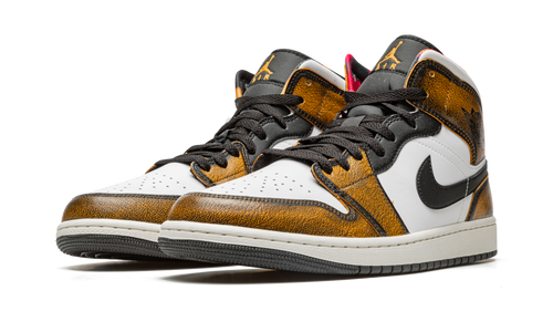 Air Jordan 1 Mid SE "Orange Wear Away" DQ8417 071