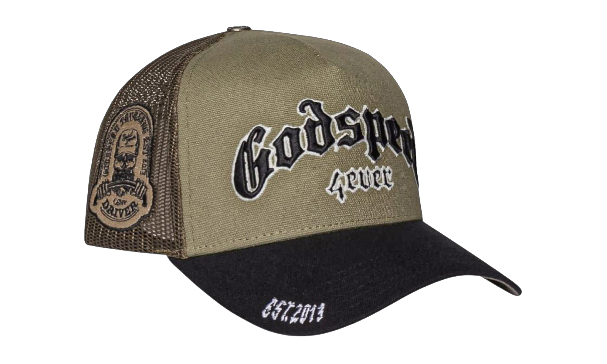 GS Forever Trucker Hat "Olive / Black" GS136