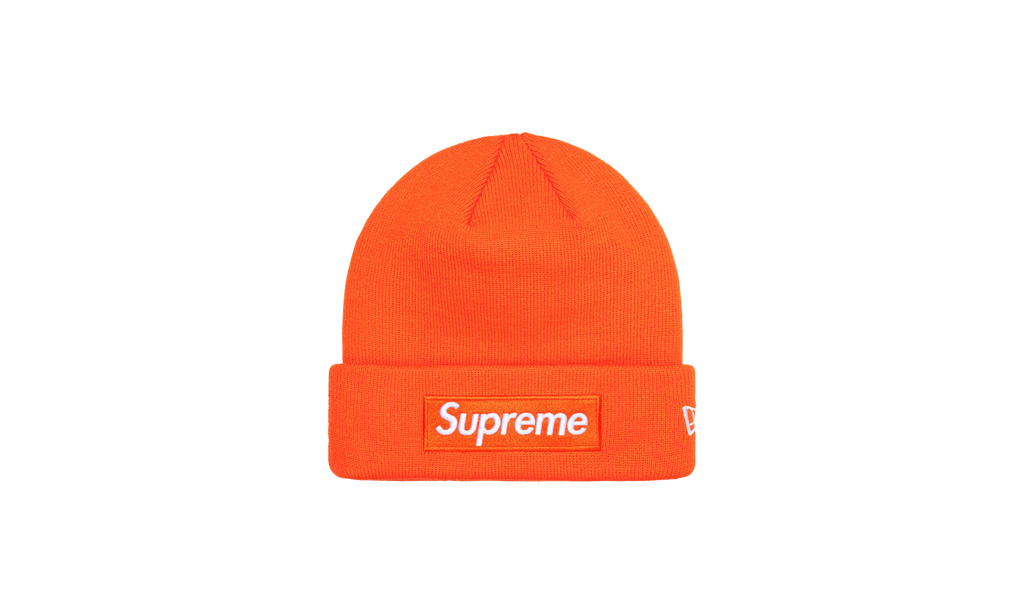 New Era® Box Logo Beanie "FW24 Dark Orange" SU937