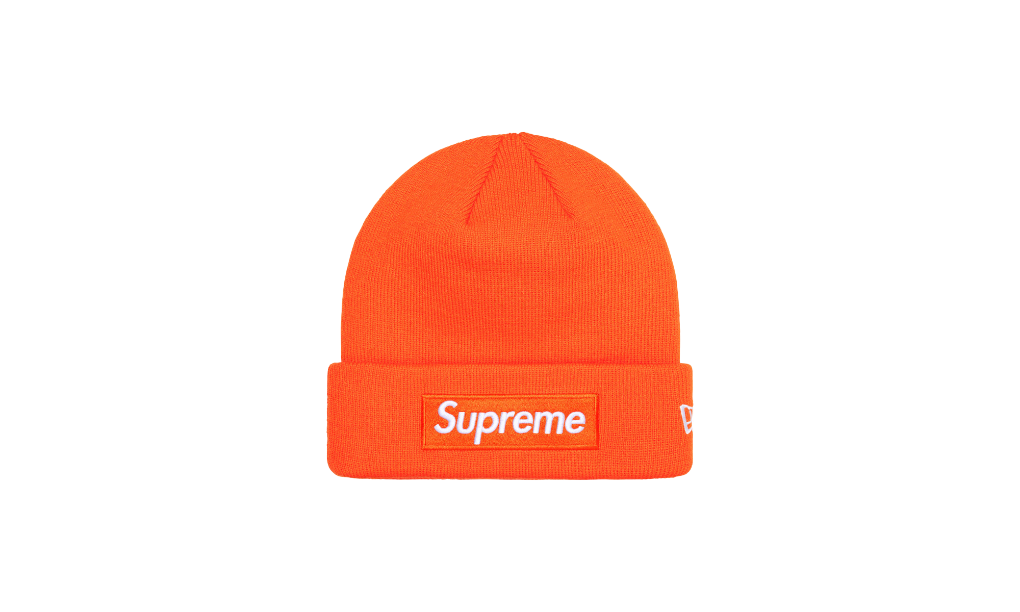 New Era® Box Logo Beanie "FW24 Dark Orange" SU937