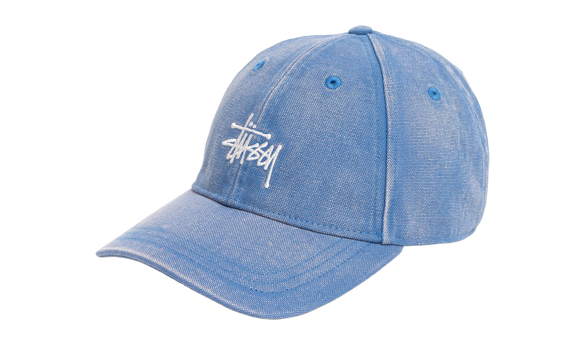 Basic CAP WASHED CANVAS "Blue" STUS404