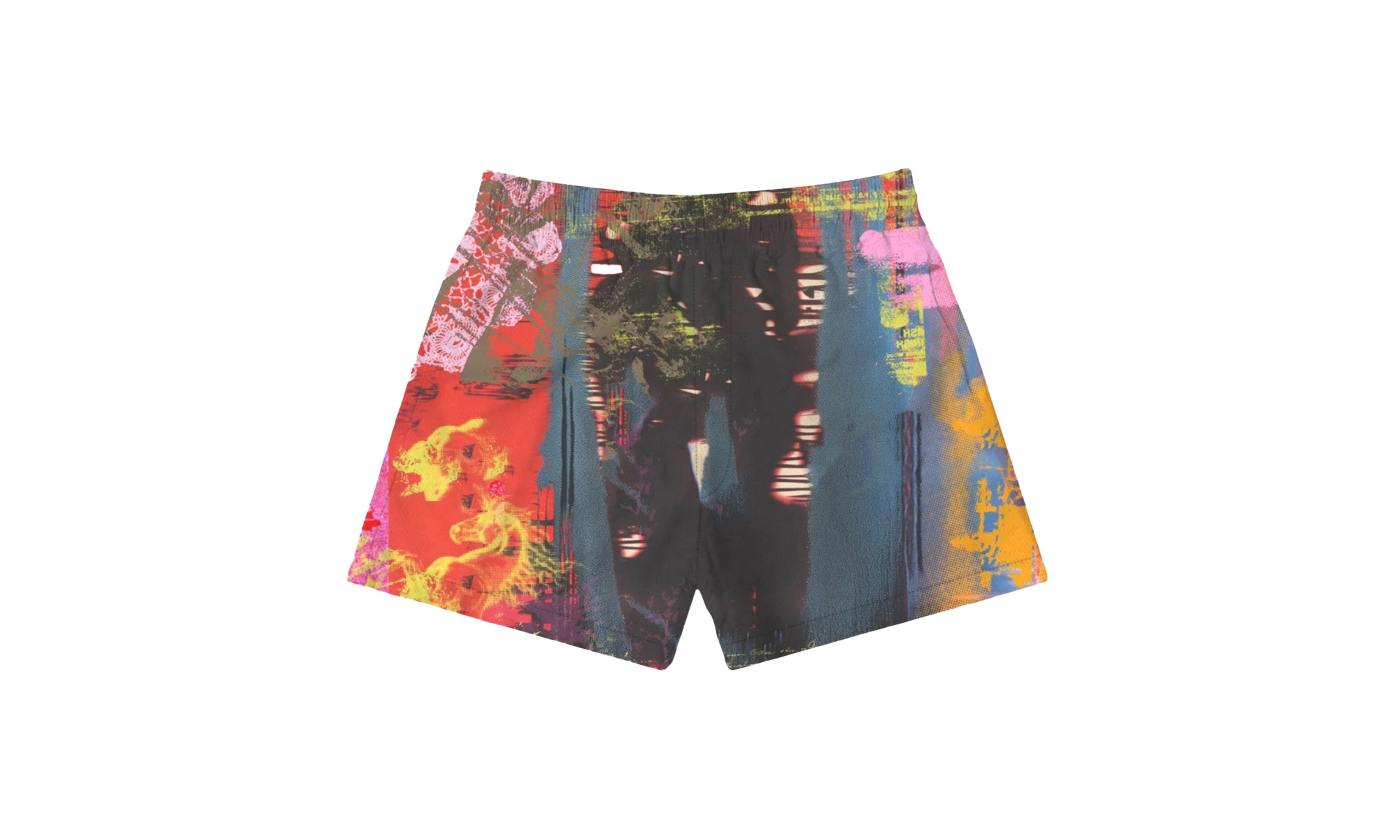 Abstract Swim Shorts "Multicolor" P504 PMAB225