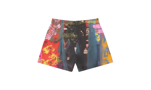 Abstract Swim Shorts "Multicolor" P504 PMAB225