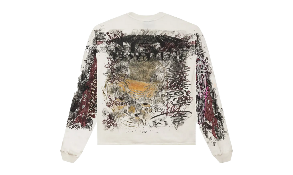 Graffiti L/S T-Shirt "White" HSR045