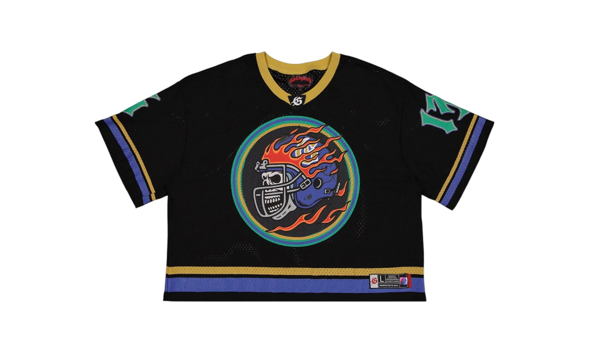 First Down Jersey "Black / Yellow / Blue" 3KE3Z0IH