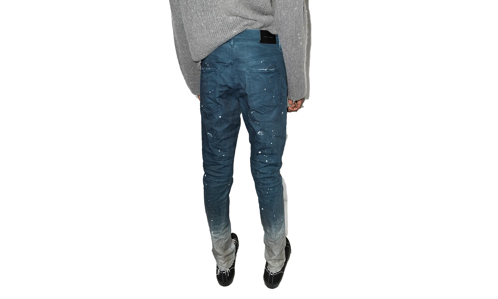 Mid Rise Dropped Fit Jeans With Tapered Leg P002 OCI