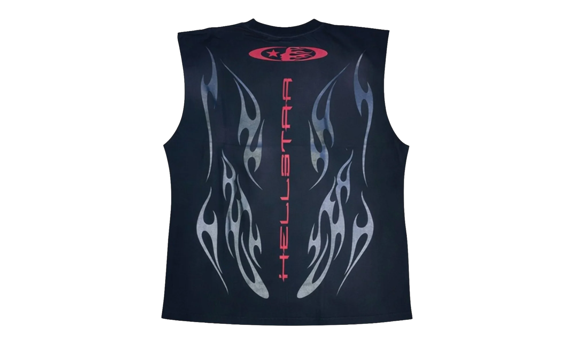 Flame Sleeveless T-Shirt "Grey" HSR191