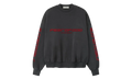 Chicago Heavy Fleece Cropped Sweatshirt "Iron Grey" 192HO256892F
