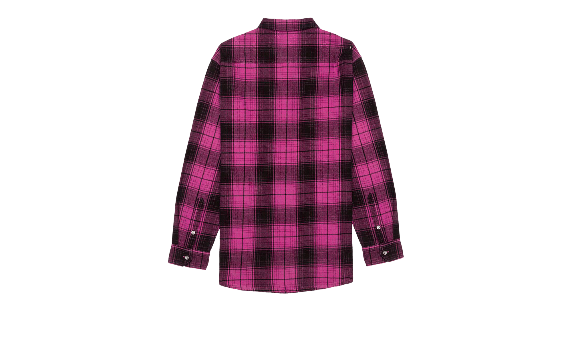 PLAID FLANNEL LS SHIRT "Pink" P331 FPNP124