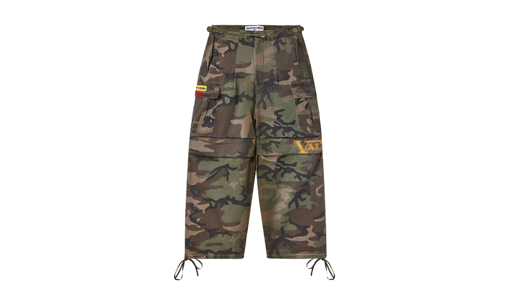 DIV Parachute Cargo Pants "Green Camo" WQD8SIN1