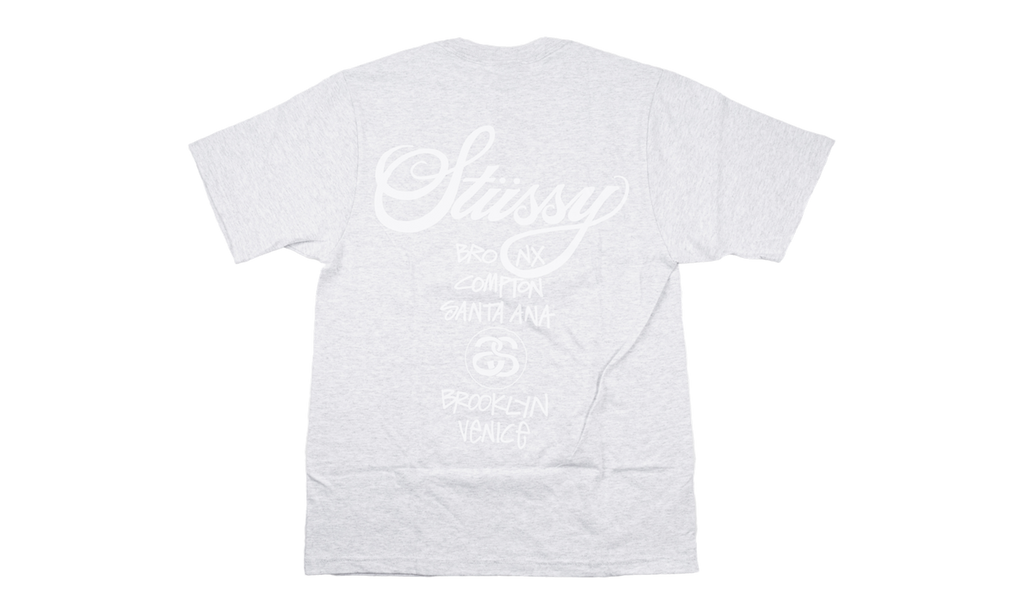 World Tour Tee "Ash Heather" STUS307