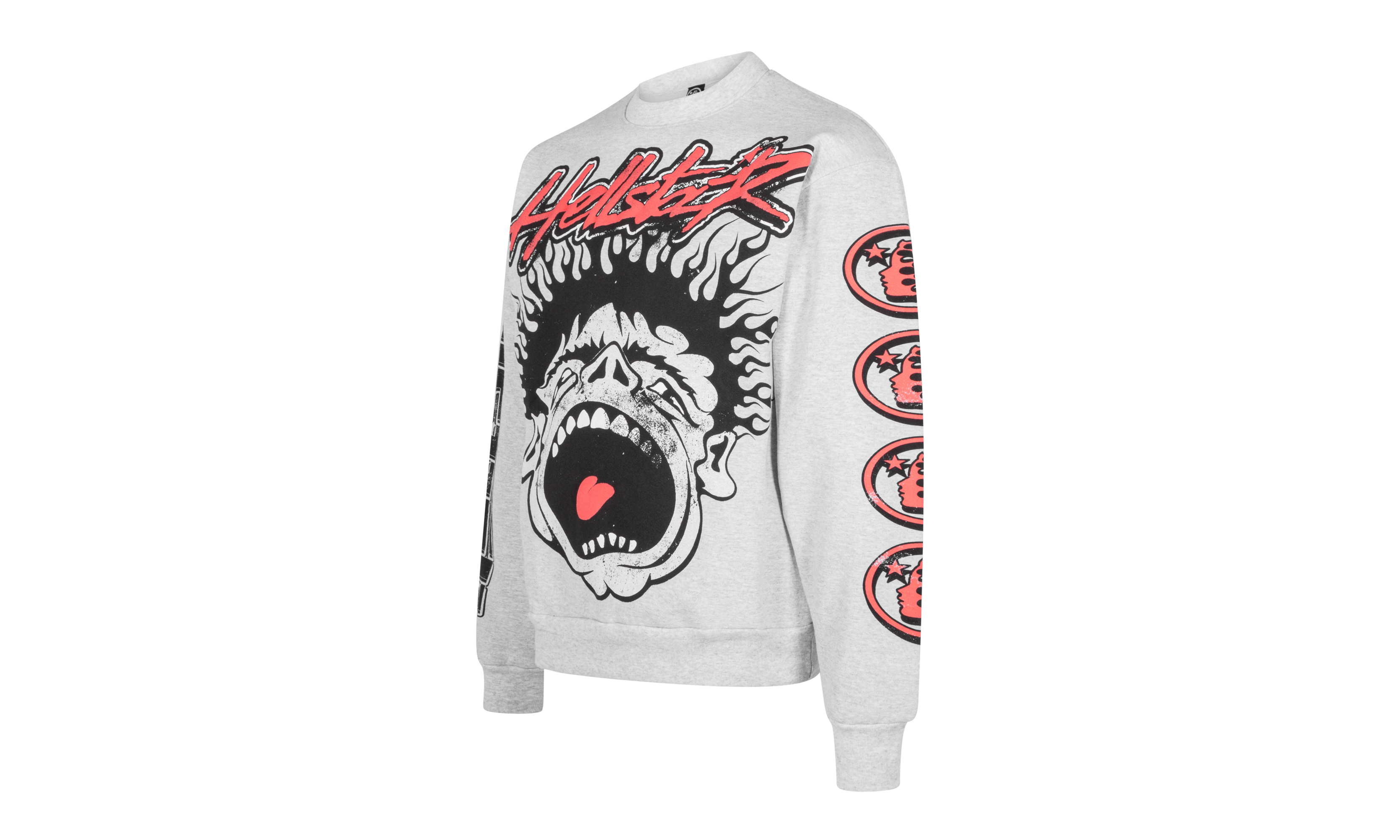 Records Crewneck "Grey" HSR026