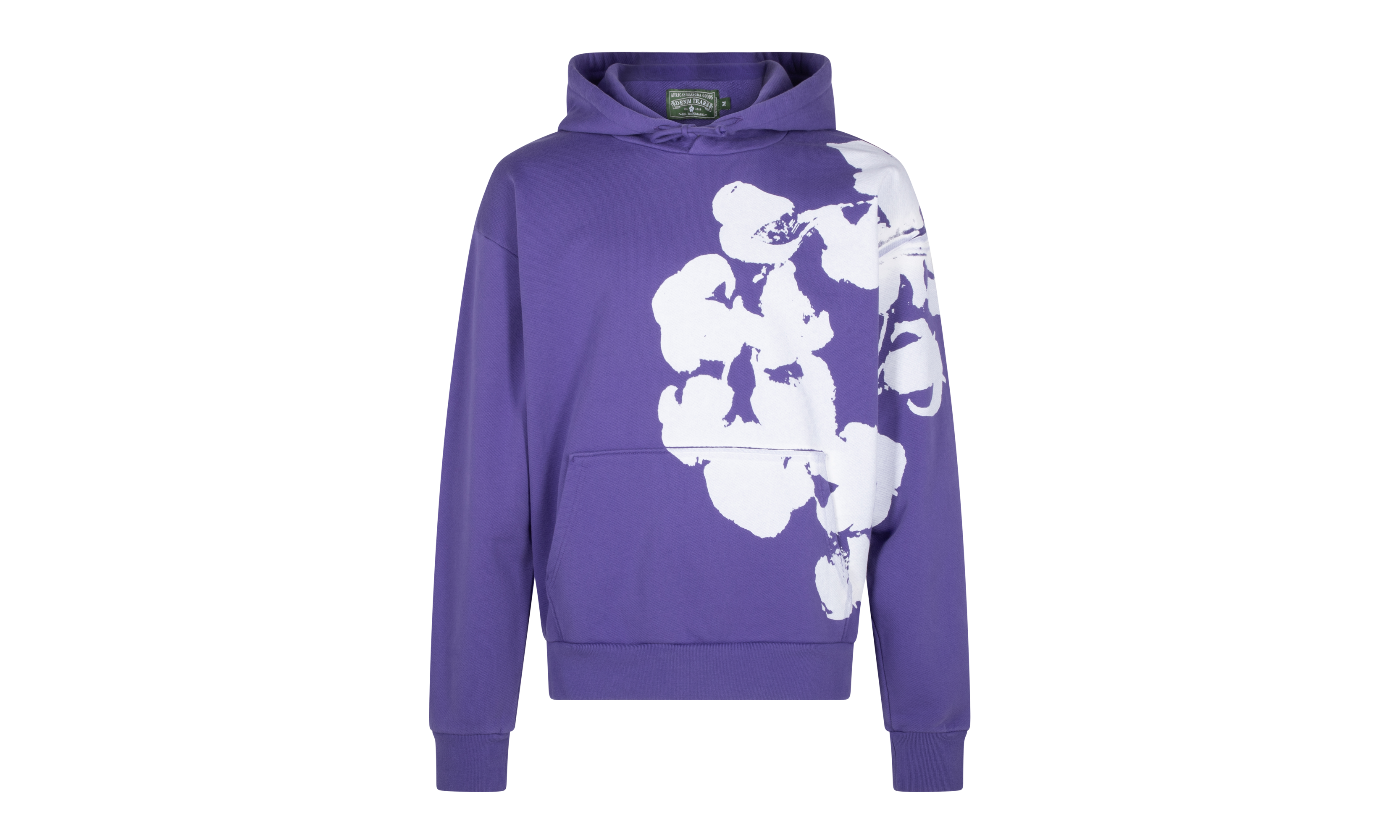 Big Cotton Wreath Sweatshirt "Purple" DT092
