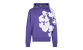 Big Cotton Wreath Sweatshirt "Purple" DT092