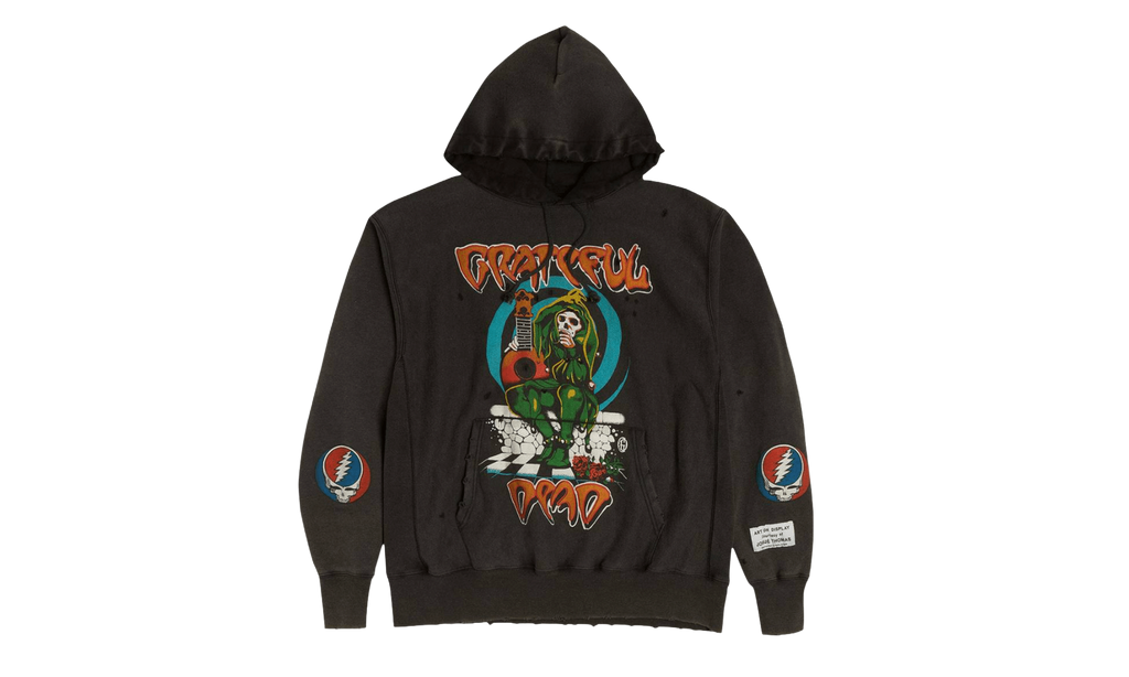 Grateful Dead Hooded Sweatshirt 'GOAT Exclusive' "Black" GDGDHWBGE