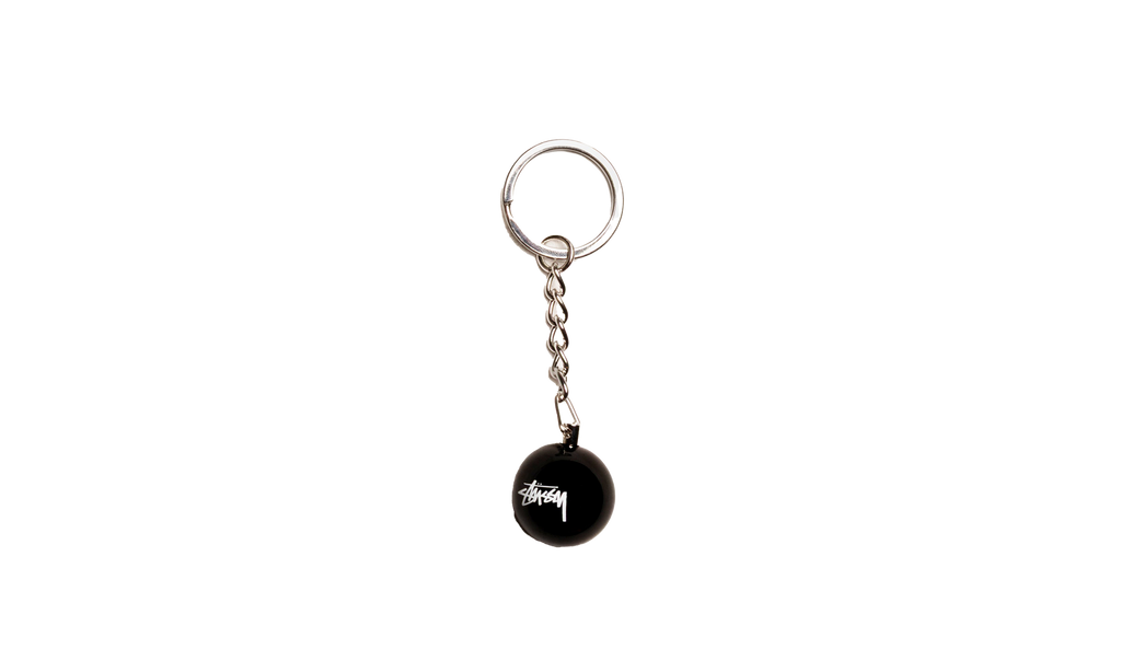8 BALL KEYCHAIN "Silver" STUS110