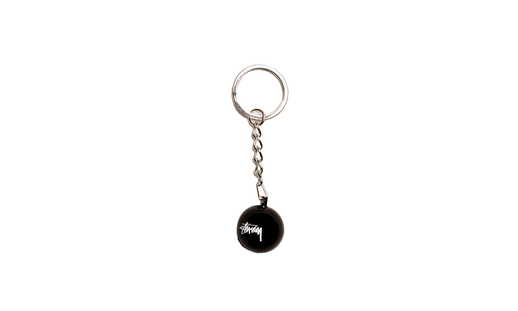 8 BALL KEYCHAIN "Silver" STUS110
