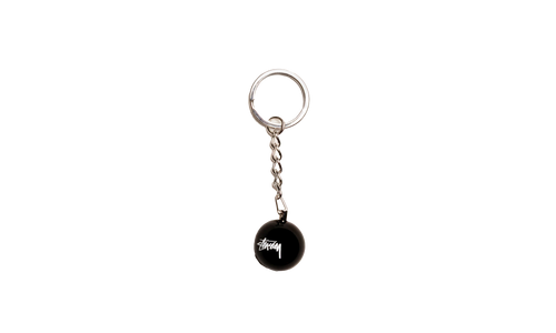 8 BALL KEYCHAIN "Silver" STUS110