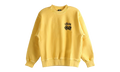 Dice Pig Dyed Crew Sweatshirt "YELLOW" 1915077 YELO