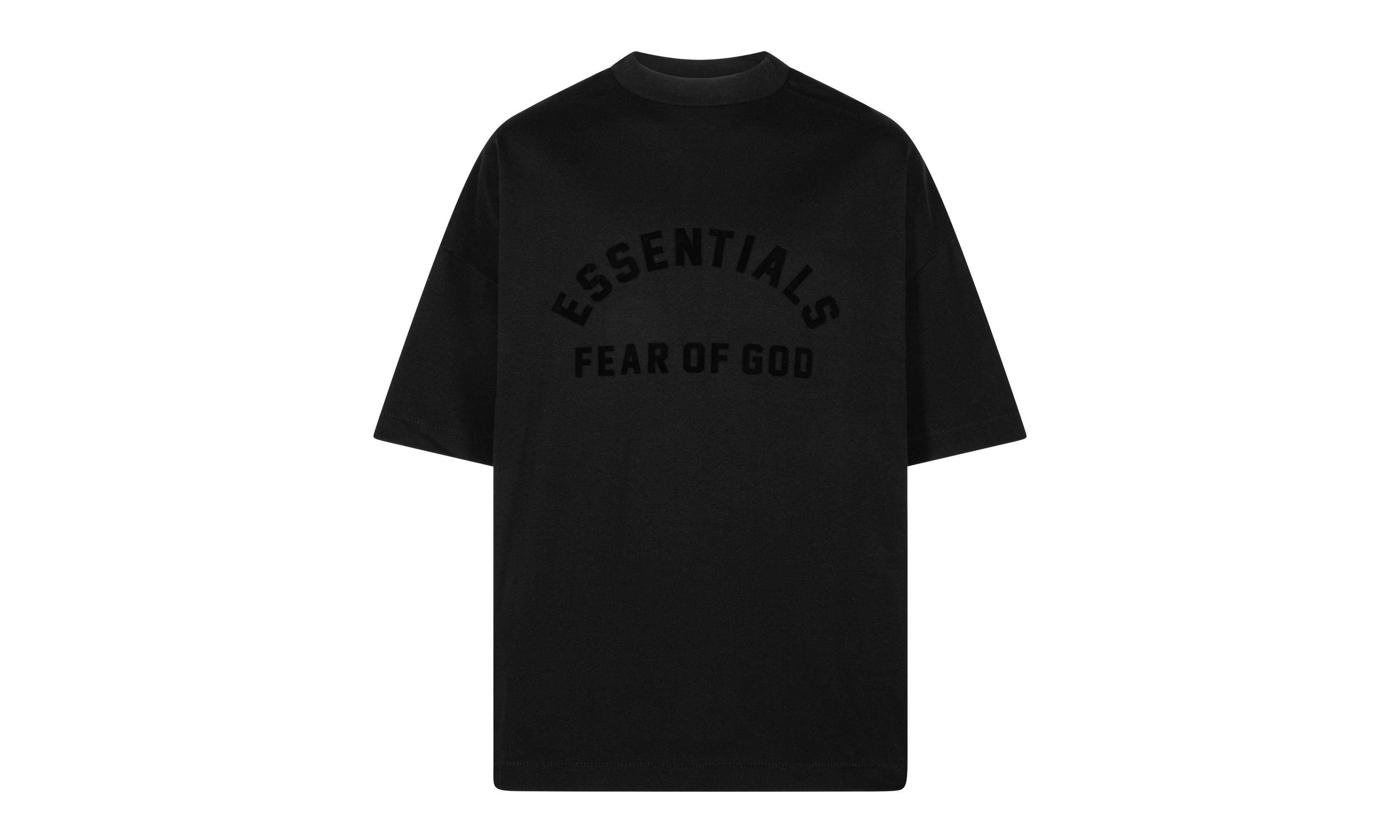 HEAVY JERSEY SS TEE "JET BLACK" 125SP242004F
